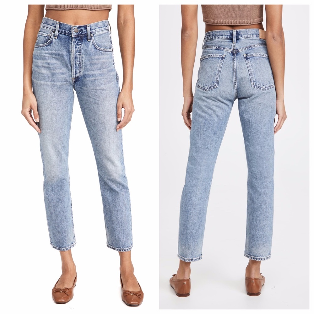 Citizens of Humanity Charlotte High Rise Straight Jeans Size 26